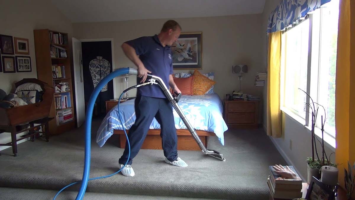 Carpet Cleaning Scene For Your Carpet Cleaning Marketing Video