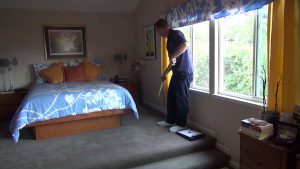 Inspect and Measure Scene For Your Carpet Cleaning Marketing Video