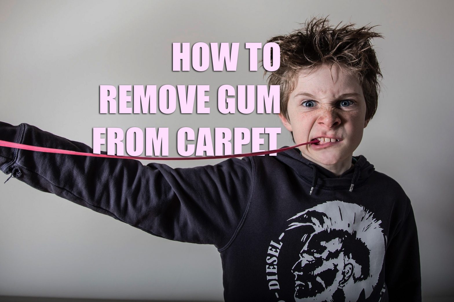 How to Remove Gum From Carpet